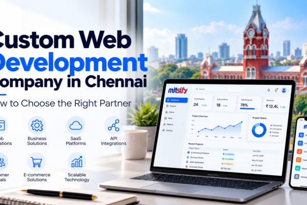 Custom Web Development Company in Chennai: How to Choose the Right Partner