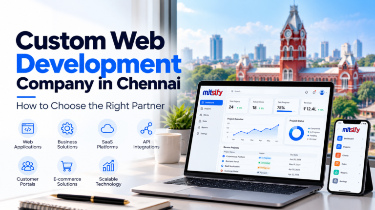 Custom Web Development Company in Chennai: How to Choose the Right Partner