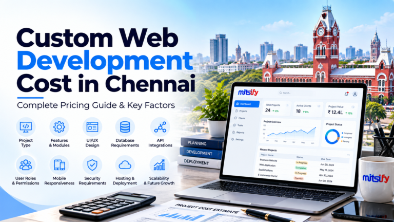 How Much Does Custom Web Development Cost in Chennai?