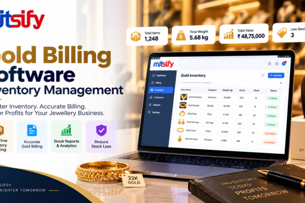 How Gold Billing Software Helps Jewellery Shops Manage Inventory