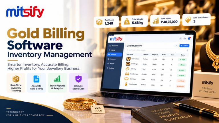 How Gold Billing Software Helps Jewellery Shops Manage Inventory