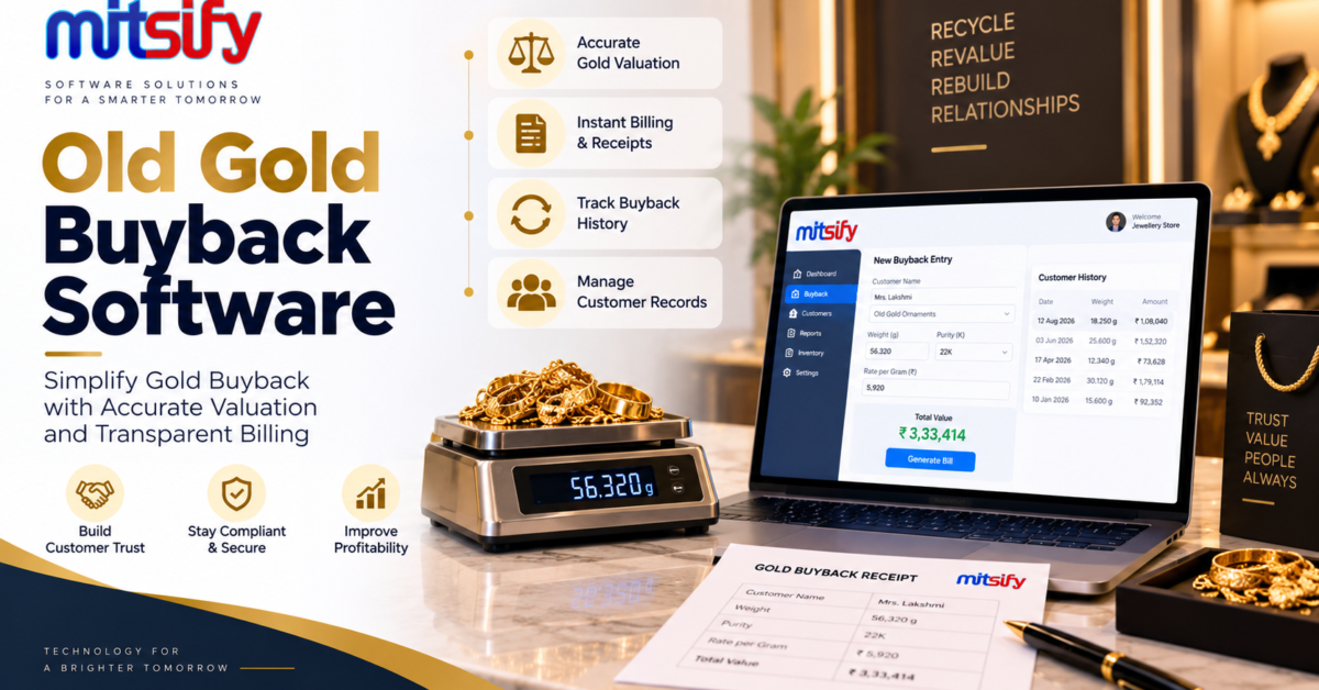 Old Gold Buyback Software: Complete Guide for Jewellery Shops