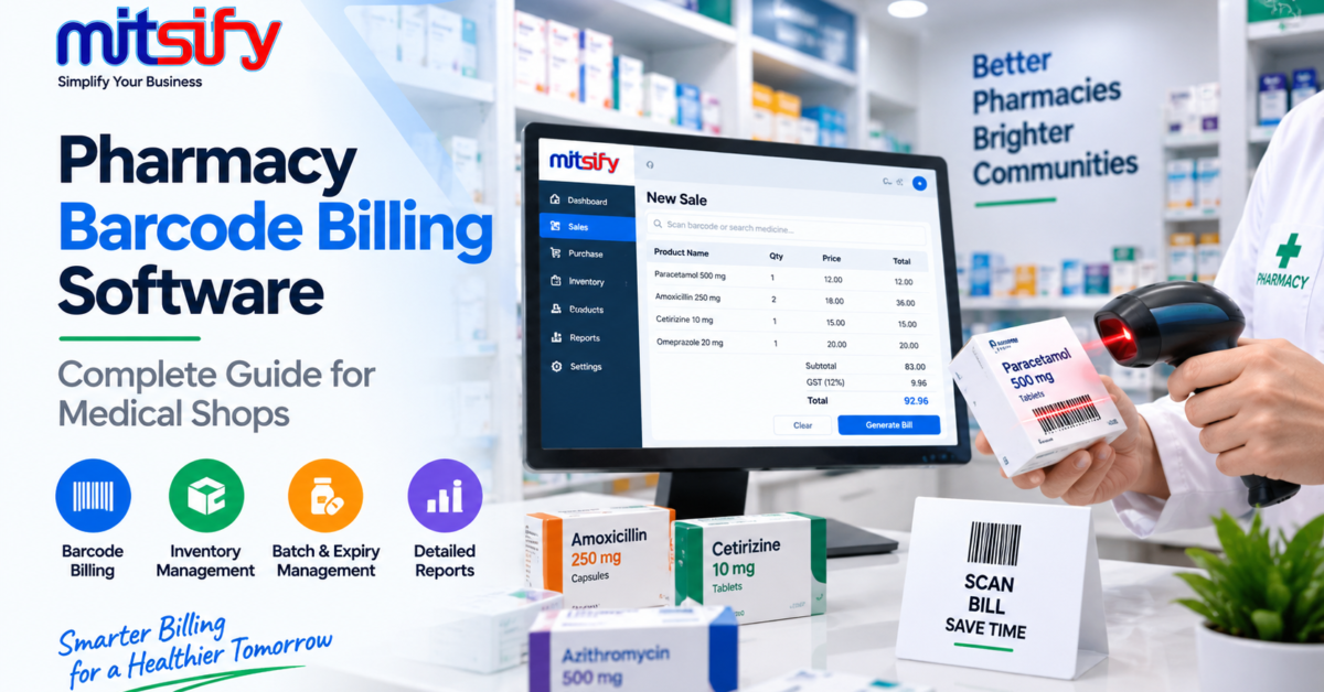 Pharmacy Barcode Billing Software: Complete Guide for Medical Shops