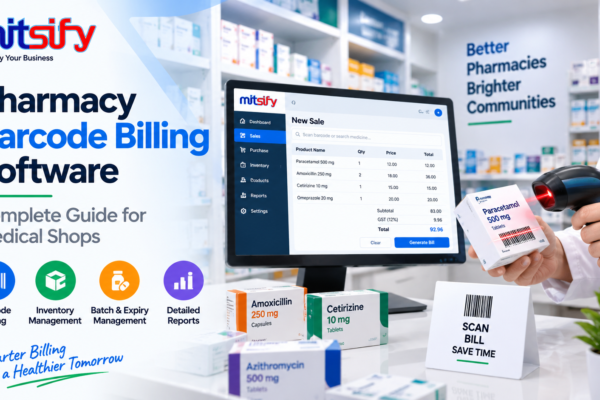 Pharmacy Barcode Billing Software: Complete Guide for Medical Shops