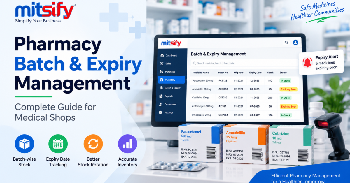 Pharmacy Batch & Expiry Management: Complete Guide for Medical Shops