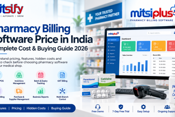 Pharmacy Billing Software Price in India: Complete Cost & Buying Guide 2026