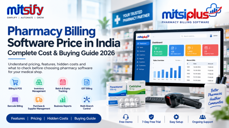 Pharmacy Billing Software Price in India: Complete Cost & Buying Guide 2026